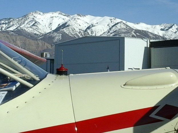 Although the Rocky mountains are beautiful, you would not want to fly over them in bad weather.